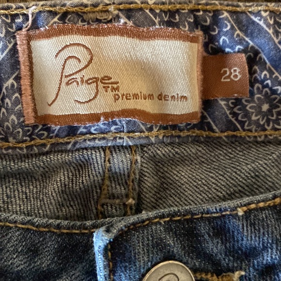 Paige Straight Leg Jeans - Picture 9 of 14